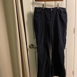 Blue Corduroy Talbots Jeans